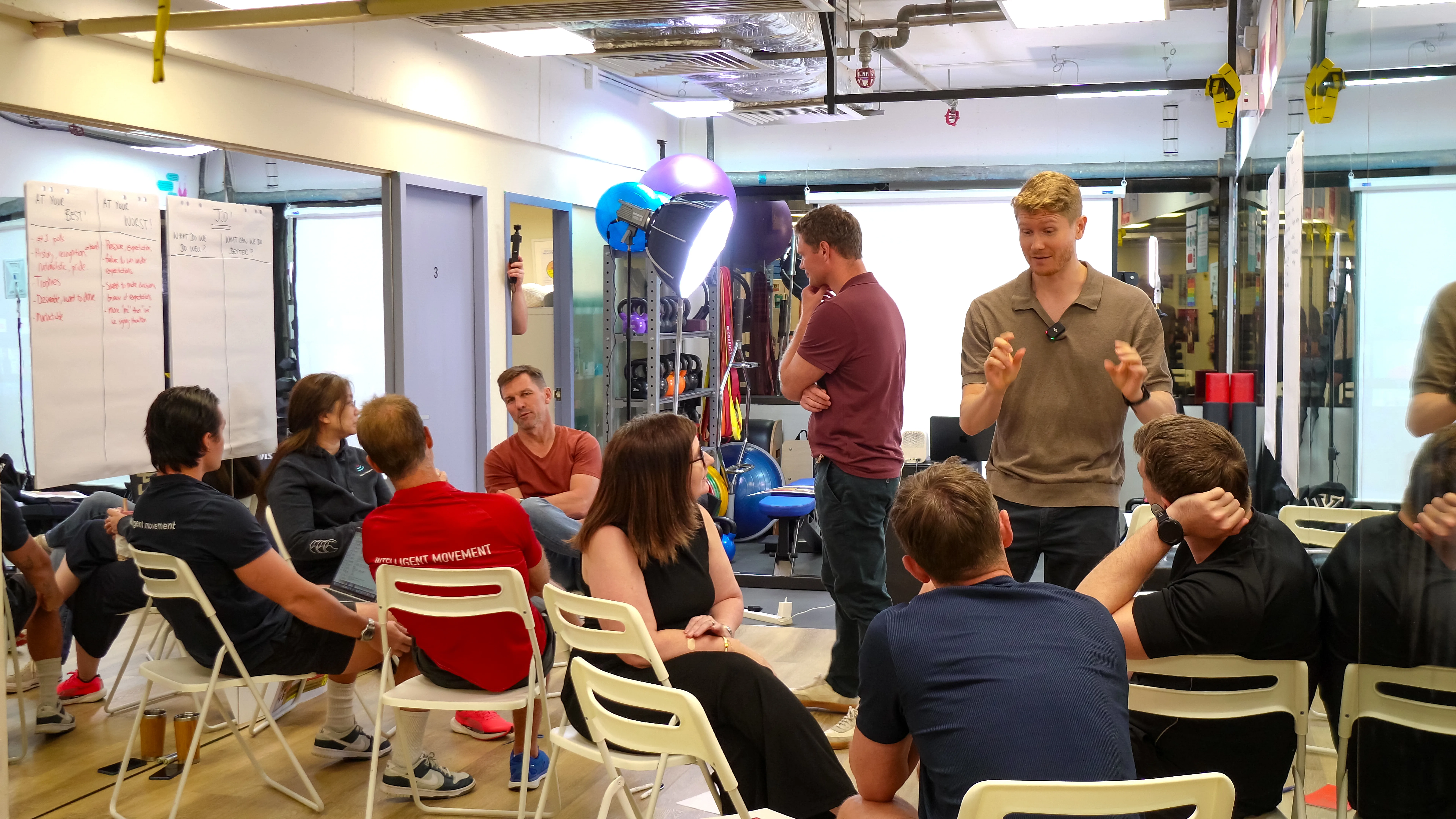 High-performance workshop session